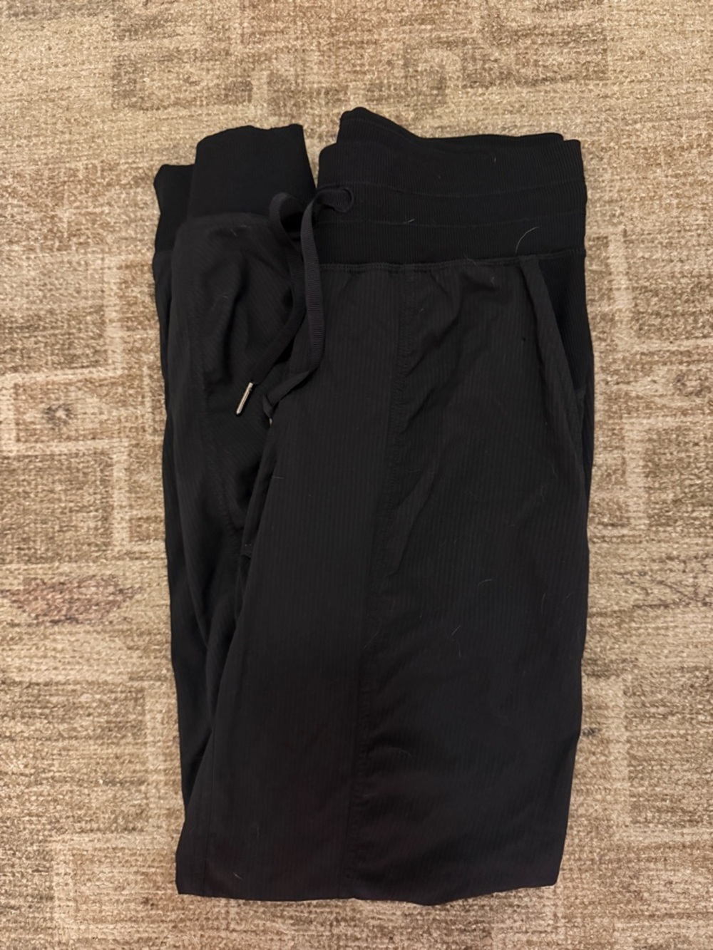 lululemon athletica Black womens Jogger Pants